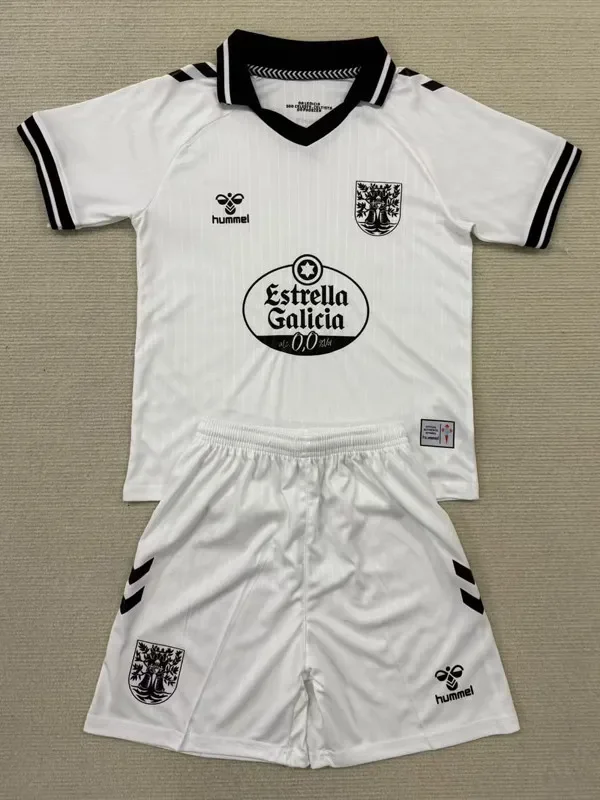 25-26 Celta White GoalKeeper Kids Soccer Jersey