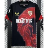 25-26 Bilbao Black Red Training shirts