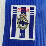 1999-2000 La Coruna Home Long Sleeve Retro Soccer Jersey (长袖)
