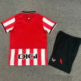 25-26 Bilbao Home Kids Soccer Jersey