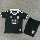 25-26 Celta 100th Anniversary Black Kids Soccer Jersey