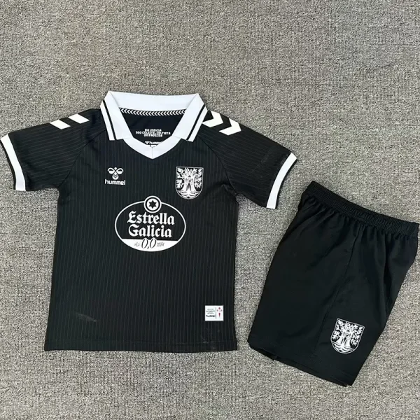 25-26 Celta 100th Anniversary Black Kids Soccer Jersey