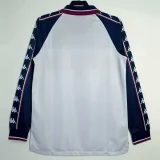1997-1998 Man City Away Long Sleeve Retro Soccer Jersey (长袖)