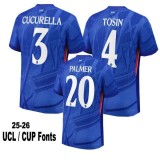 Chelsea Nike Home Long Sleeve Soccer Jersey  2025-26 (长袖)