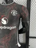 2025-26 Man Utd Black Red Special Edition Player Version Training shirts