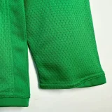 2007-2008 Man Utd Green Goalkeeper Long Sleeve Retro Soccer Jersey (长袖)