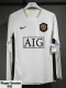 2006-2007 Man Utd Away Player Version  Long Sleeve Retro Soccer Jersey 长袖球员