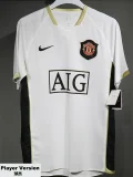 2006-2007 Man Utd Away Player Version  Retro Soccer Jersey 球员