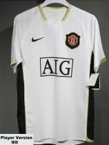 2006-2007 Man Utd Away Player Version  Retro Soccer Jersey 球员
