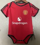 2025-26 Man Utd Home Baby Infant Crawl Suit