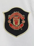 2006-2007 Man Utd Away Player Version  Long Sleeve Retro Soccer Jersey 长袖球员