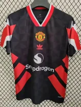 2025-26 Man Utd Black Red Special Edition Training shirts