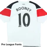 2010-2011 Man Utd Away Retro Soccer Jersey (胸前无小字)