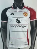 2025-26 Man Utd White Special Edition Player Version Training shirts *红黑袖