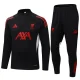 2025/26 Liverpool  Black Half Pull Tracksuit (半拉链)