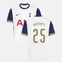 2024-25 Tottenham Hotspur Home Print Winners #25 Fans Soccer Jersey