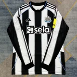 2025-26 Newcastle Home Long Sleeve Soccer Jersey (长袖)