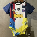 2025-26 NEYMAR JR #11 Baby Infant Crawl Suit