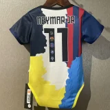 2025-26 NEYMAR JR #11 Baby Infant Crawl Suit
