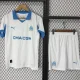 2025-26 Marseille Home Kids Soccer Jersey