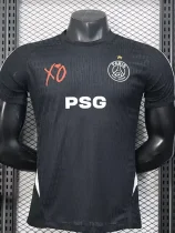 2025-26 PSG Black XO Special Edition Player Version Training shirts