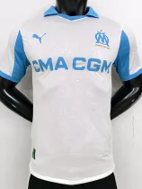 2025-26 Marseille Home Player Version Soccer Jersey
