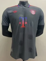 2025-26 Bayern Grey Casual Player Version Soccer Jersey