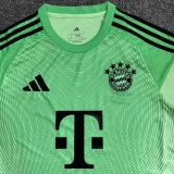 2025-26 Bayern Green Goalkeeper Fans Soccer Jersey