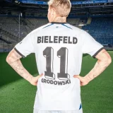 25-26 Bielefeld Away Fans Soccer Jersey