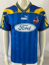1995-1996 koln Blue Retro Soccer Jersey