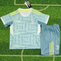 25-26 Juventus Away Kids Soccer Jersey