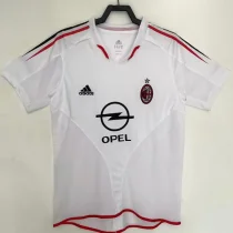 2004-2005 AC Milan Away Retro Soccer Jersey