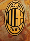 2025-26 AC Milan Orange Player Version Soccer Jersey