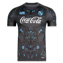 2025-26 Napoli Black Grey Training Shirts
