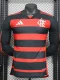 2024-25 Flamengo Home Long Sleeve Player Version Soccer Jersey (长袖球员)