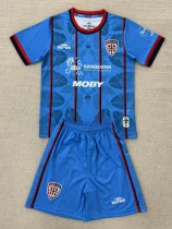 2025-26 Cagliari Third Kids Soccer Jersey