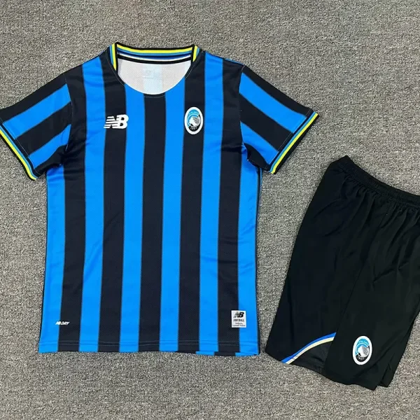 2025-26 Atalanta Home Kids Soccer Jersey