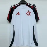 2025-26 Flamengo Away Print Sponsor Fans Soccer Jersey
