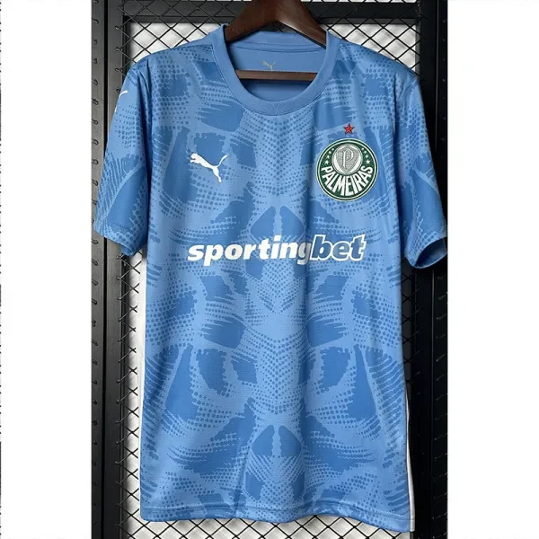 2025-26 Palmeiras Blue Goalkeeper Soccer Jersey