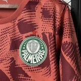 2025-26 Palmeiras Red Goalkeeper Soccer Jersey