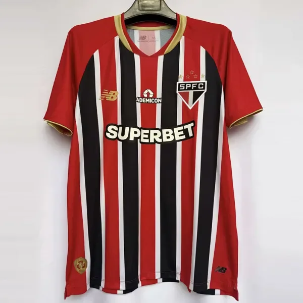 2025-26 Sao Paulo Away 1:1 Fans Soccer Jersey