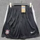 2025-26 Corinthians Black Shorts Pants