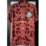 2025-26 Palmeiras Red Goalkeeper Soccer Jersey