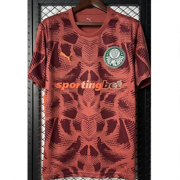 2025-26 Palmeiras Red Goalkeeper Soccer Jersey
