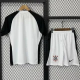 2025-26 Corinthians Home Kids Soccer Jersey