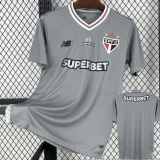 2025-26 Sao Paulo Grey Special Edition Fans Soccer Jersey