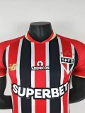 2025-26 Sao Paulo Away Player Version Soccer Jersey