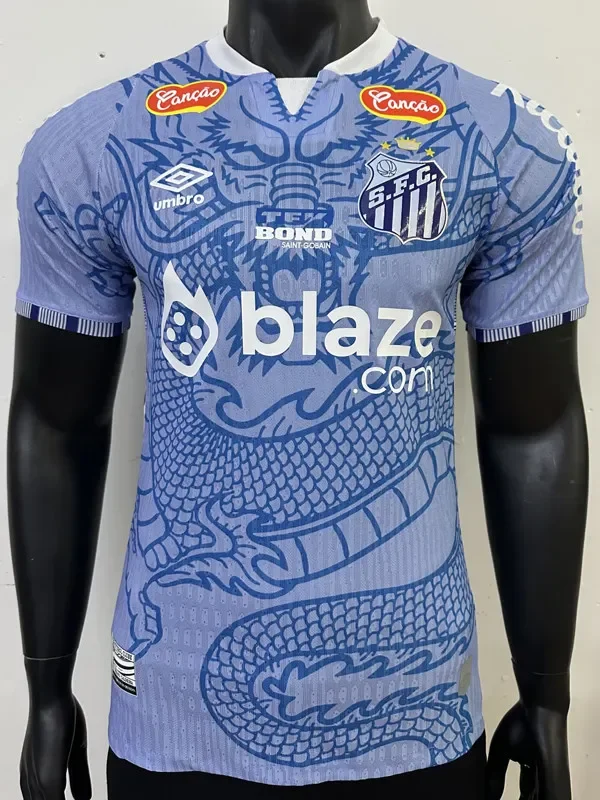 2024-25 Santos FC Blue Special Edition Player Version Training Shirts