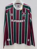 2025-26 Fluminense Home Long Sleeve Soccer Jersey (长袖)
