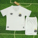 2025-26 Santos FC Home Kids Soccer Jersey